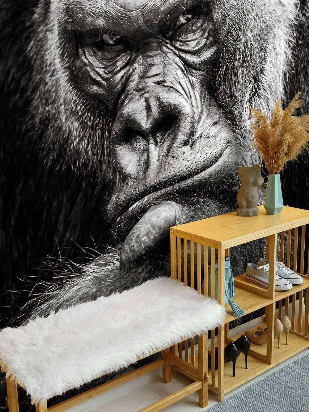 Immagine ravvicinata di un gorilla