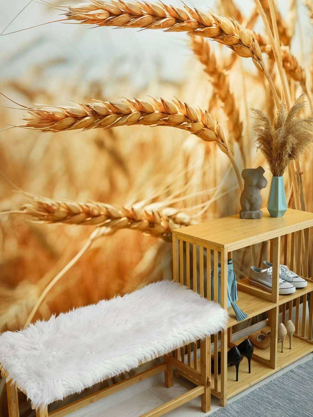 Primo piano di una pianta di cereali