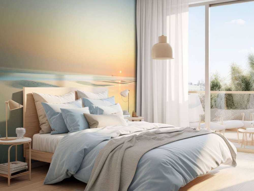 Tramonto sulla spiaggia