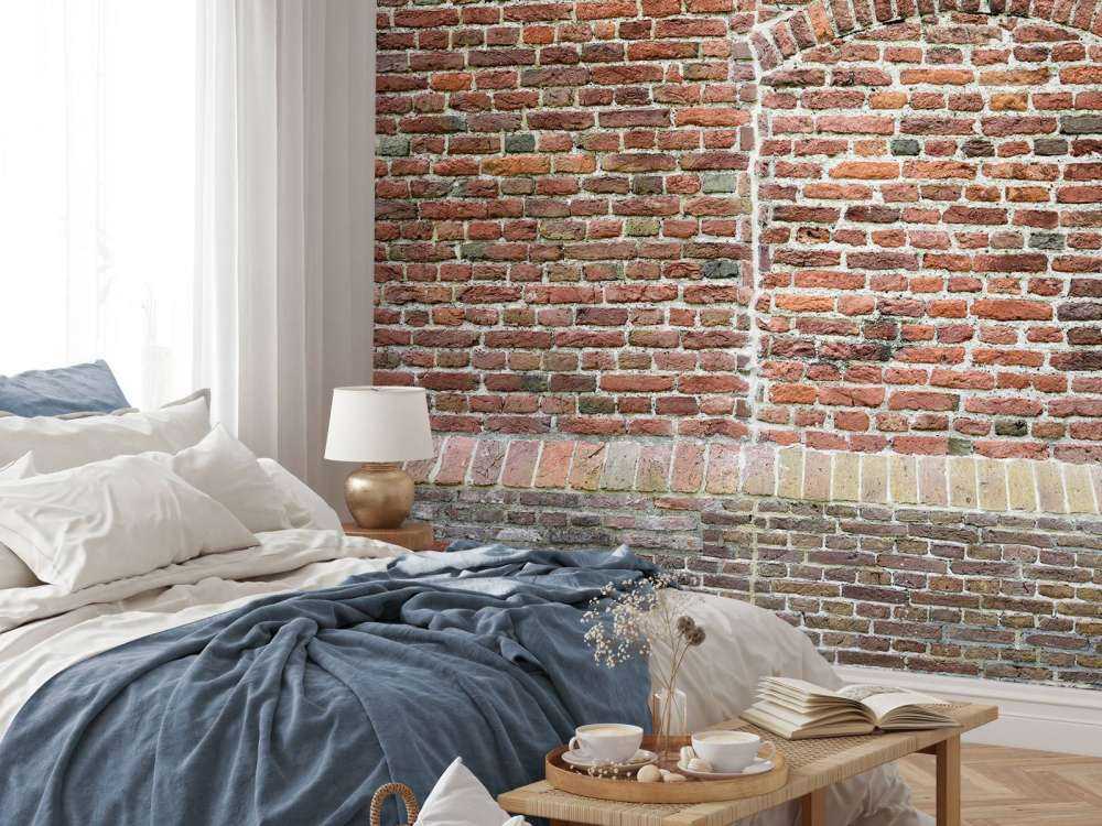 Vecchio muro incrinato