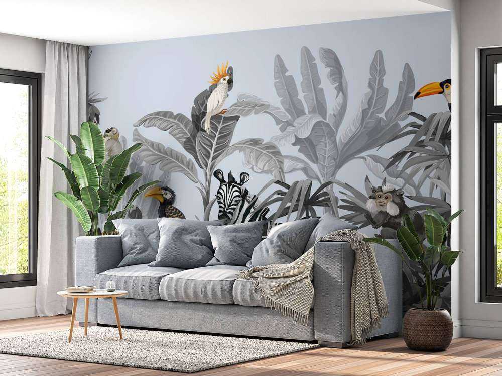 Giungla piena di animali