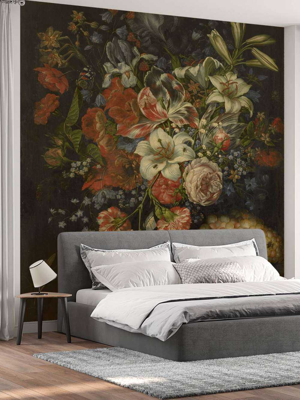 Natura morta con fiori e frutti