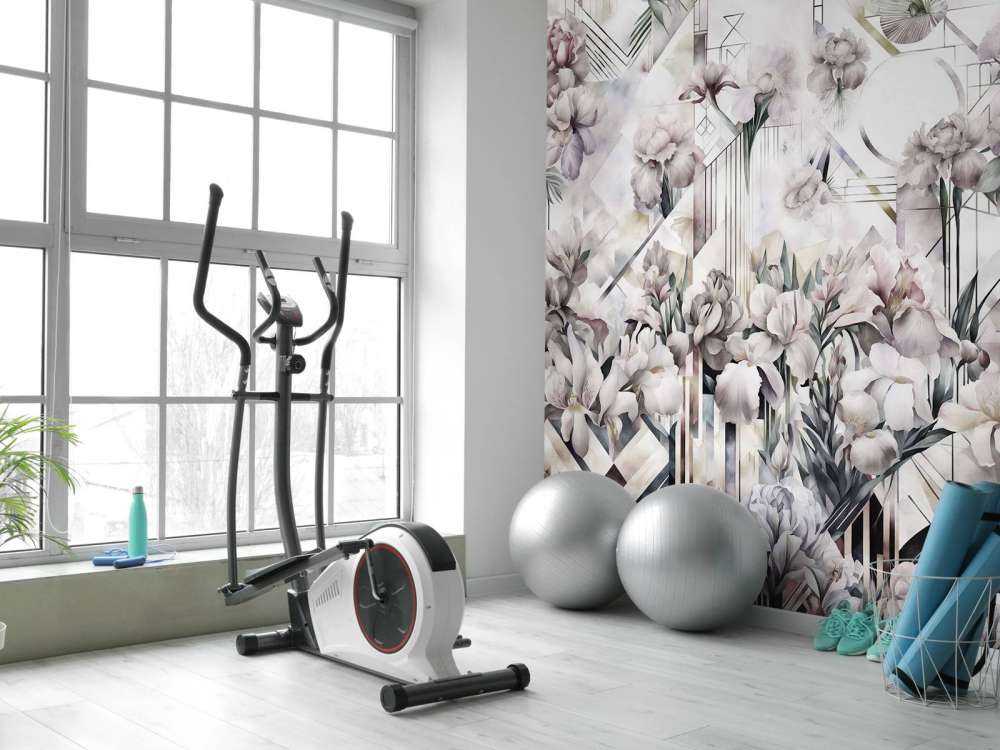 Enormi Iris Acquerellati Gialli