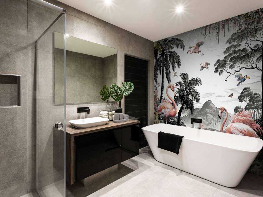 Splendore di Uccelli Esotici nella Giungla