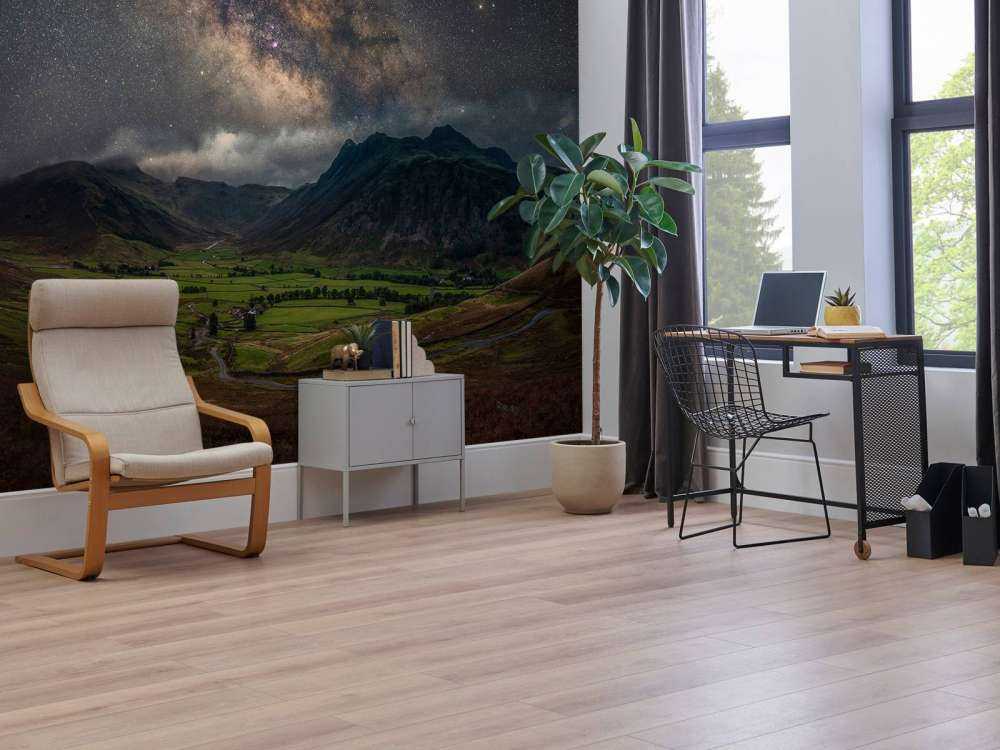 The Milky Way above Mickleden Valley, Lake District