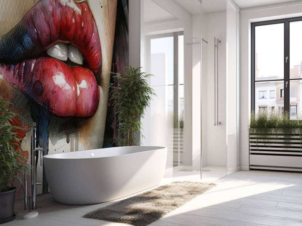 Labbra di Donna ad Acquerello #1