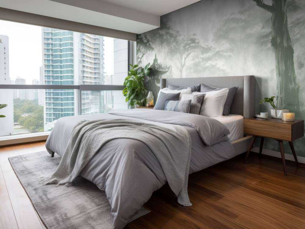 Padiglione Orientale Nebbioso, verde