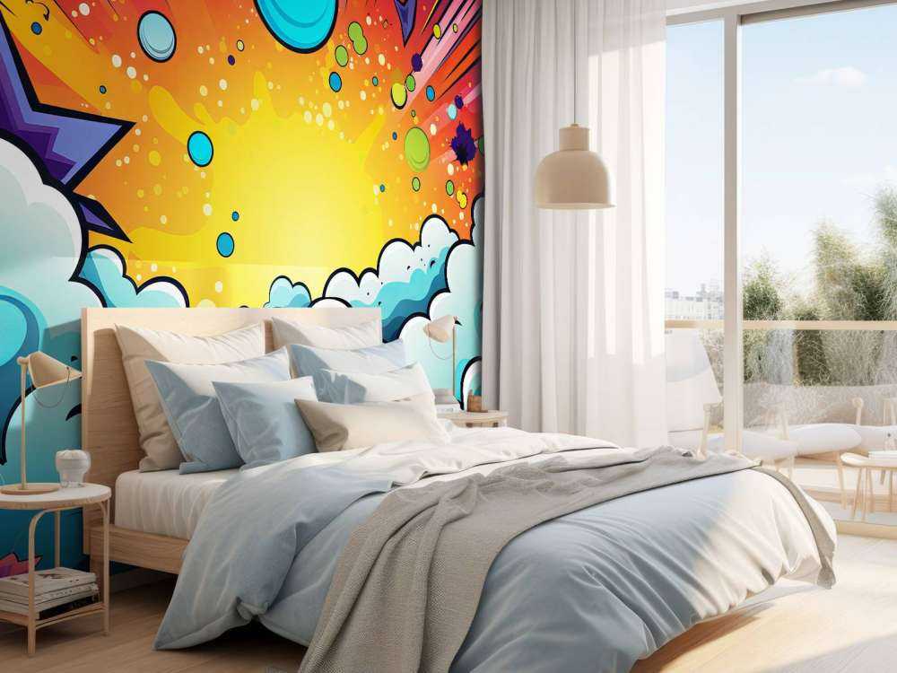 Esplosione di colore cosmico