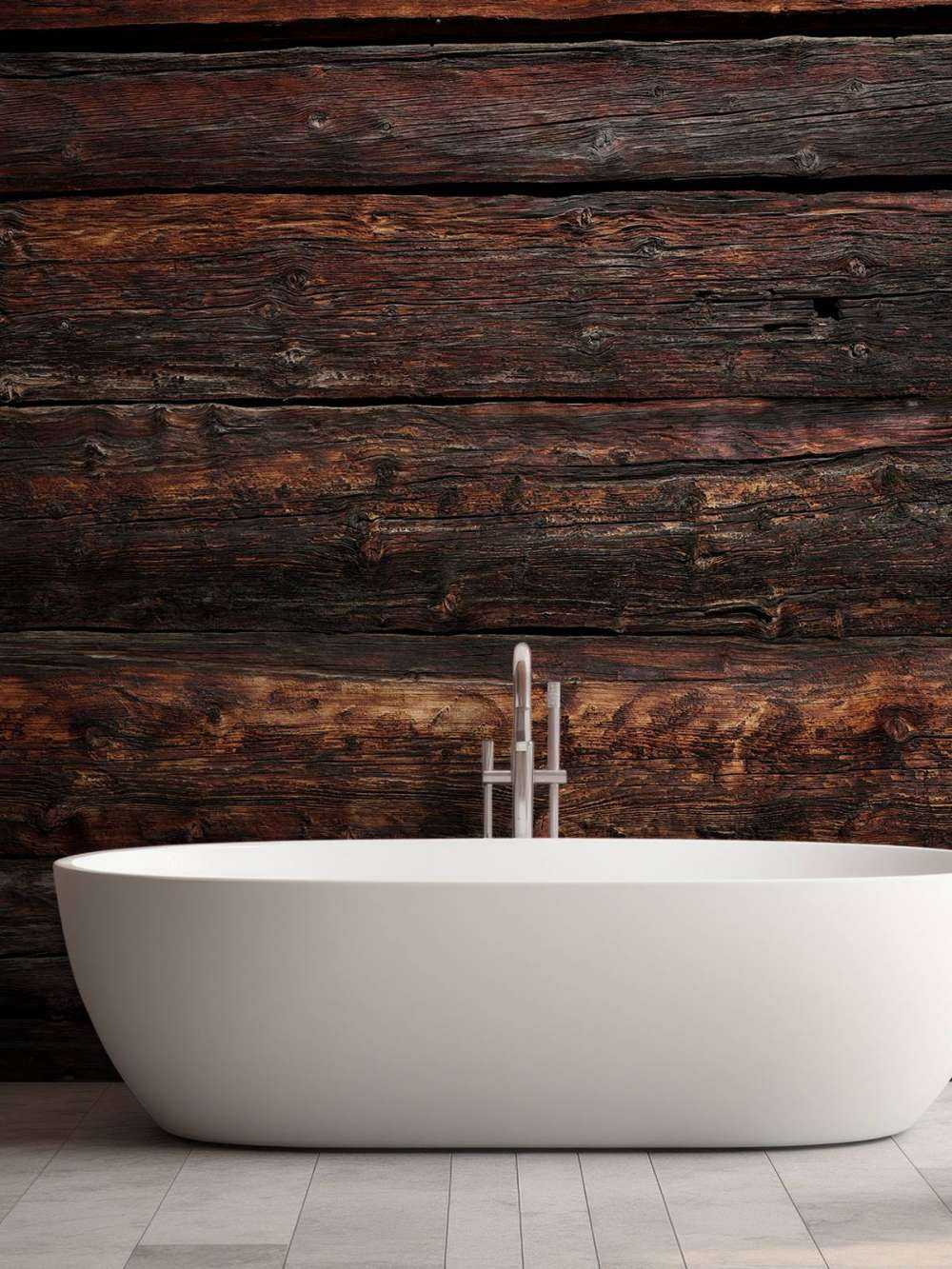 Legno vecchio bruciato