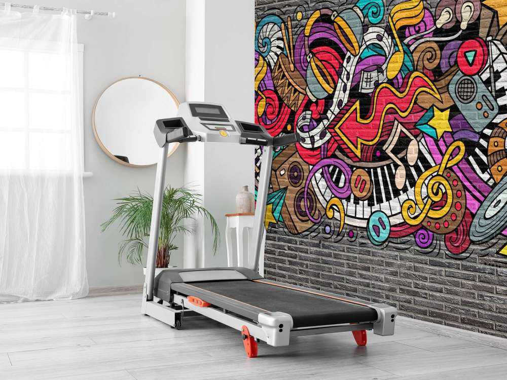 Graffiti musicali su mattoni