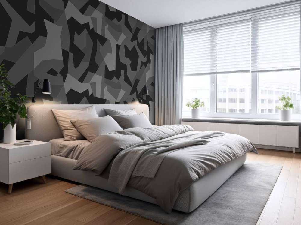 Modello grigio, scuro