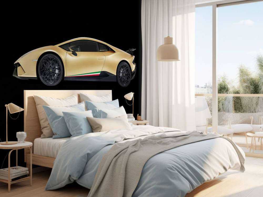 Lamborghini Huracán - Lato, nero