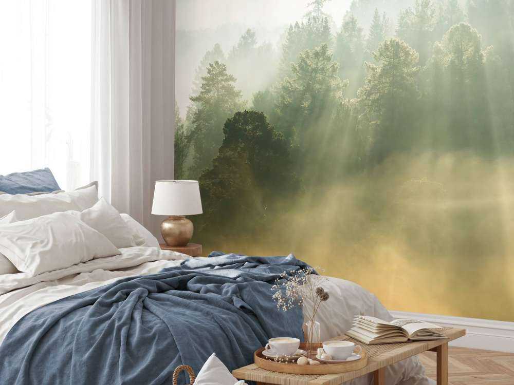 L'alba tra le colline