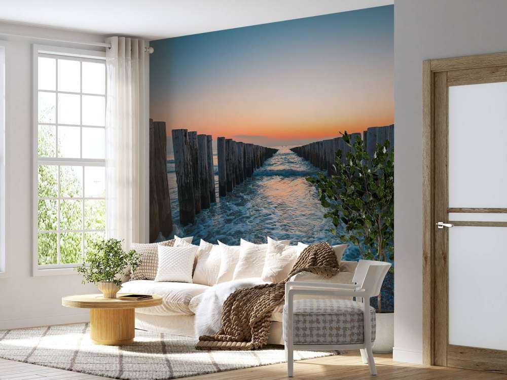 Frangiflutti al tramonto