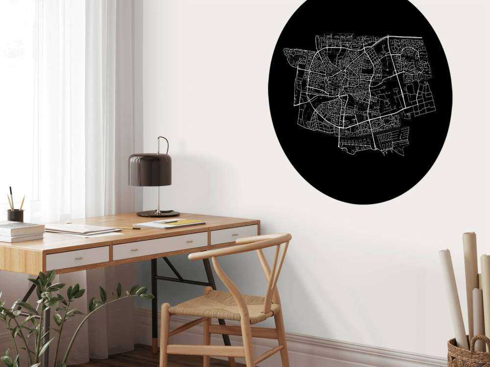 Mappa di Leeuwarden, nero