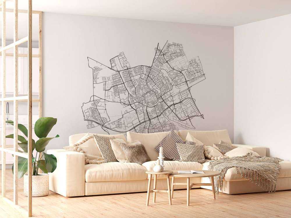 Mappa di Groninga, bianco