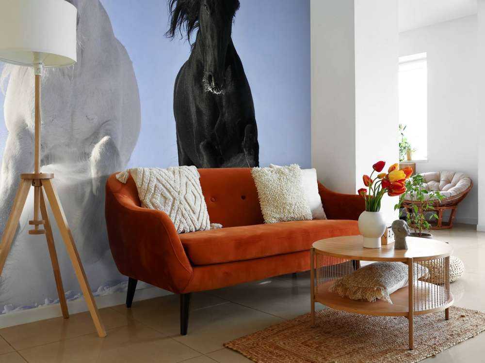 Bianco e cavallo nero