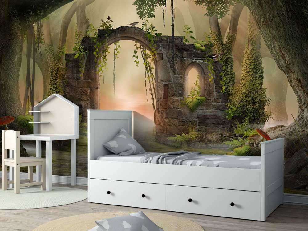 Bosco delle fiabe abbandonato