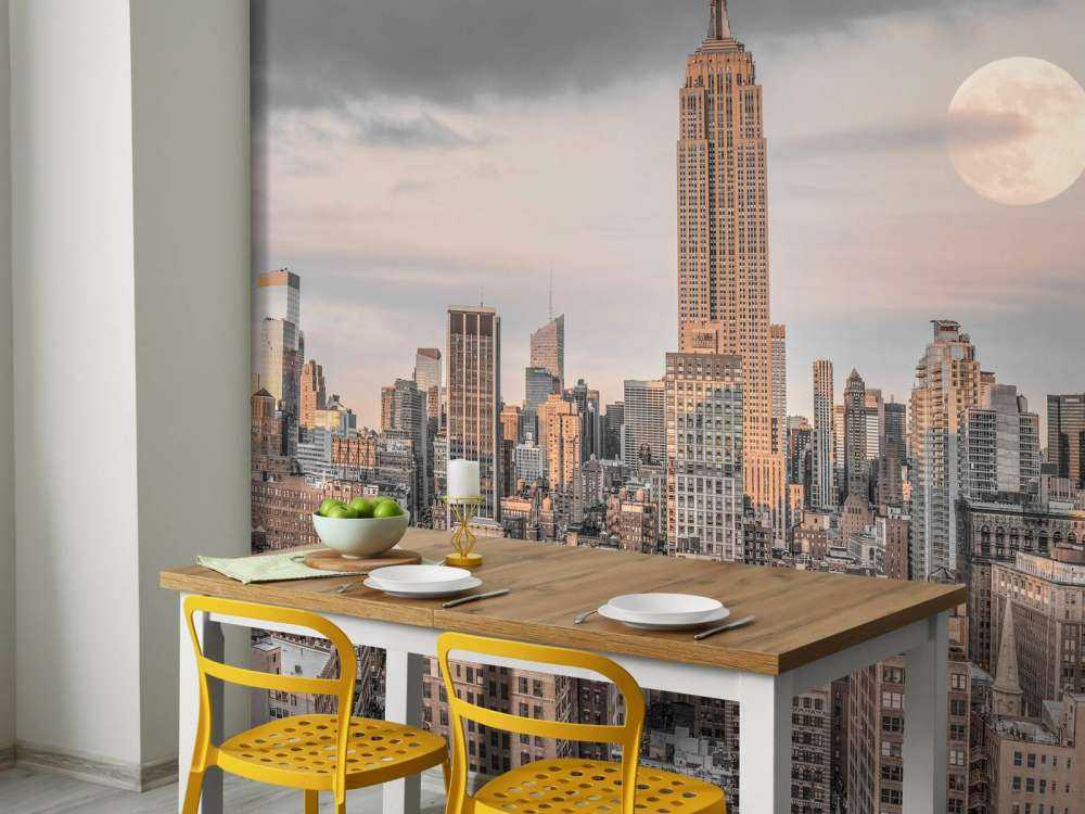 Empire State Building con skyline