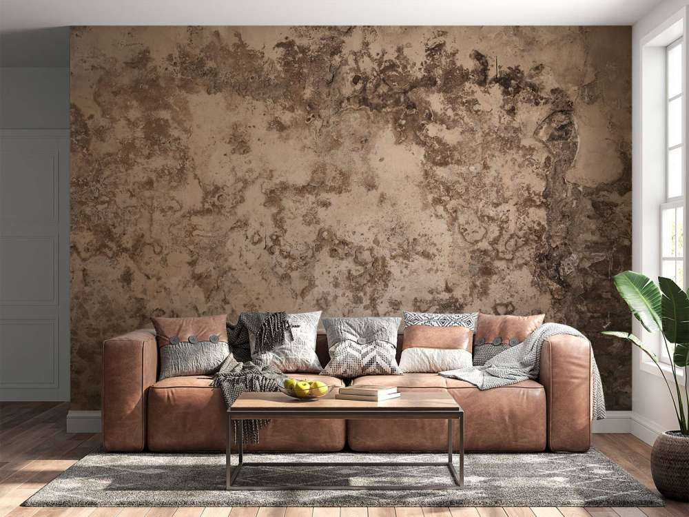 Calcestruzzo con stucco