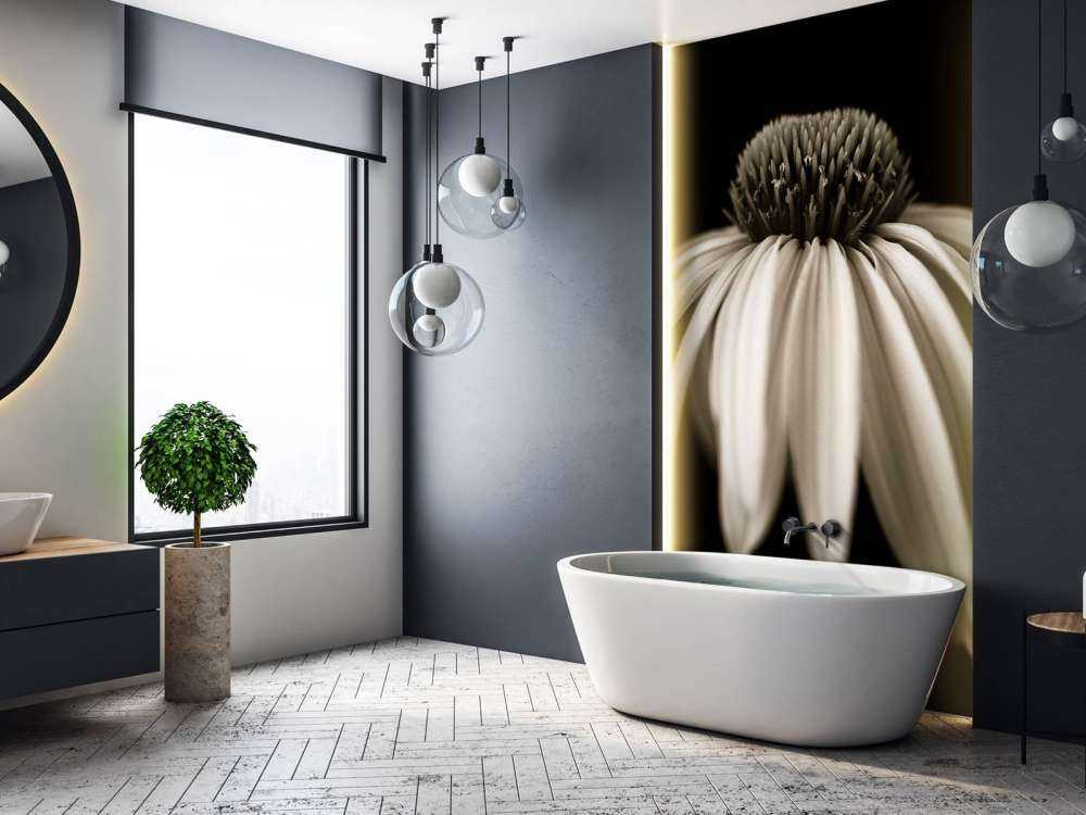 Primo piano del fiore a cono