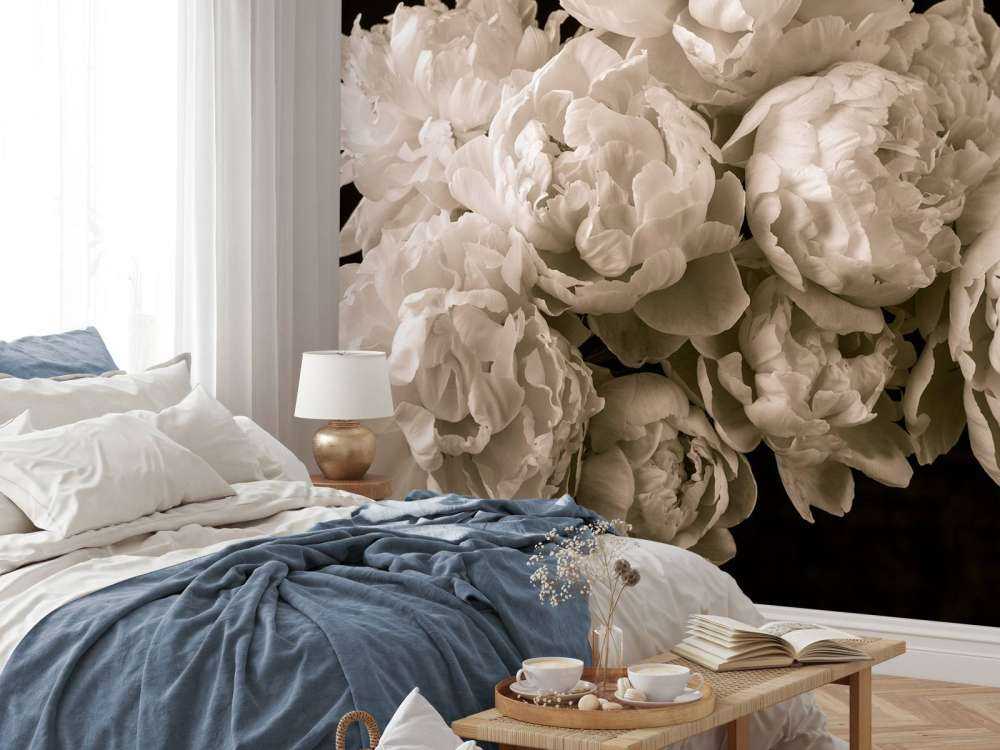 Mazzo di peonie vintage