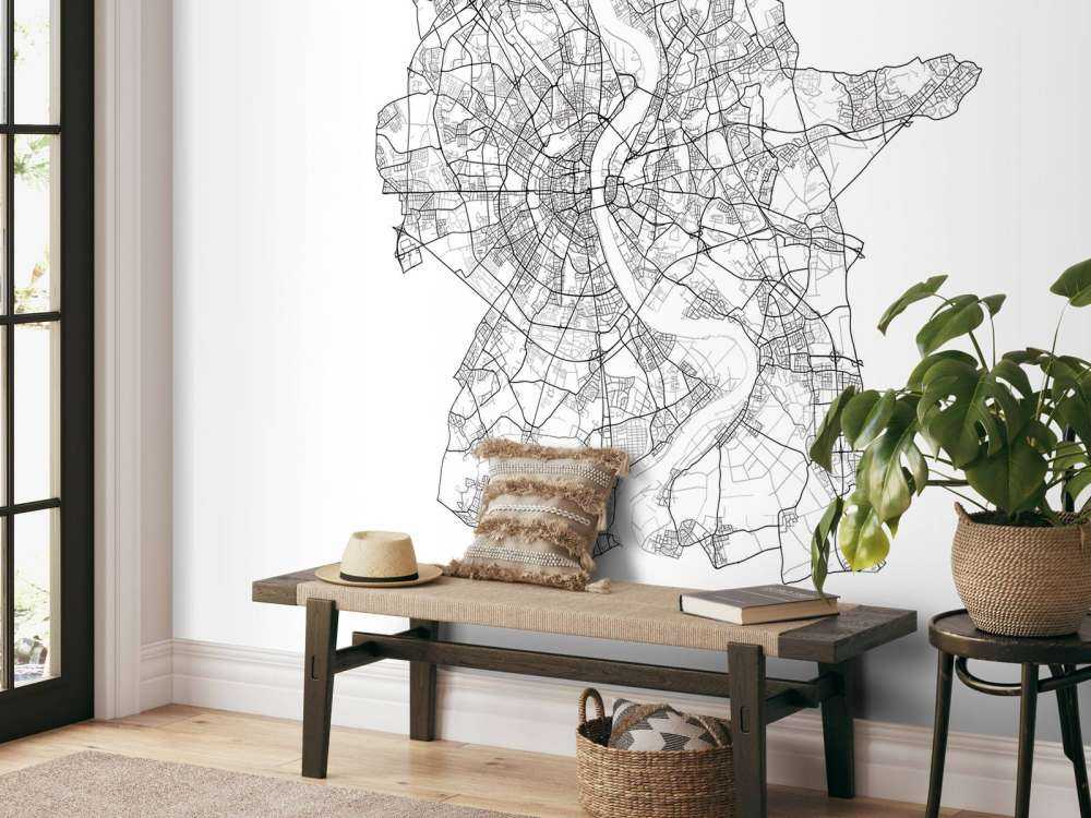 Mappa di Colonia, bianco