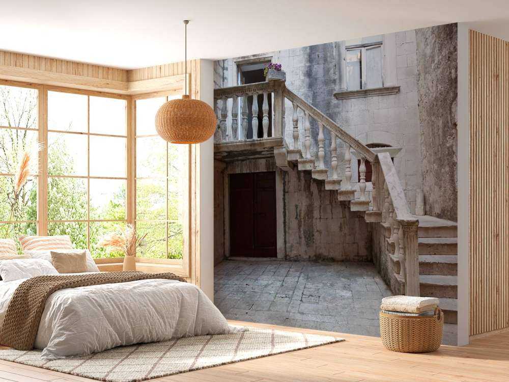 Scalinata nel centro storico di Korƒçula