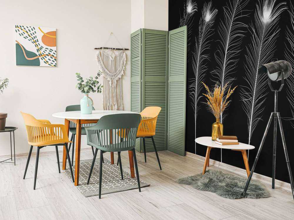 Piume di pavone bianche