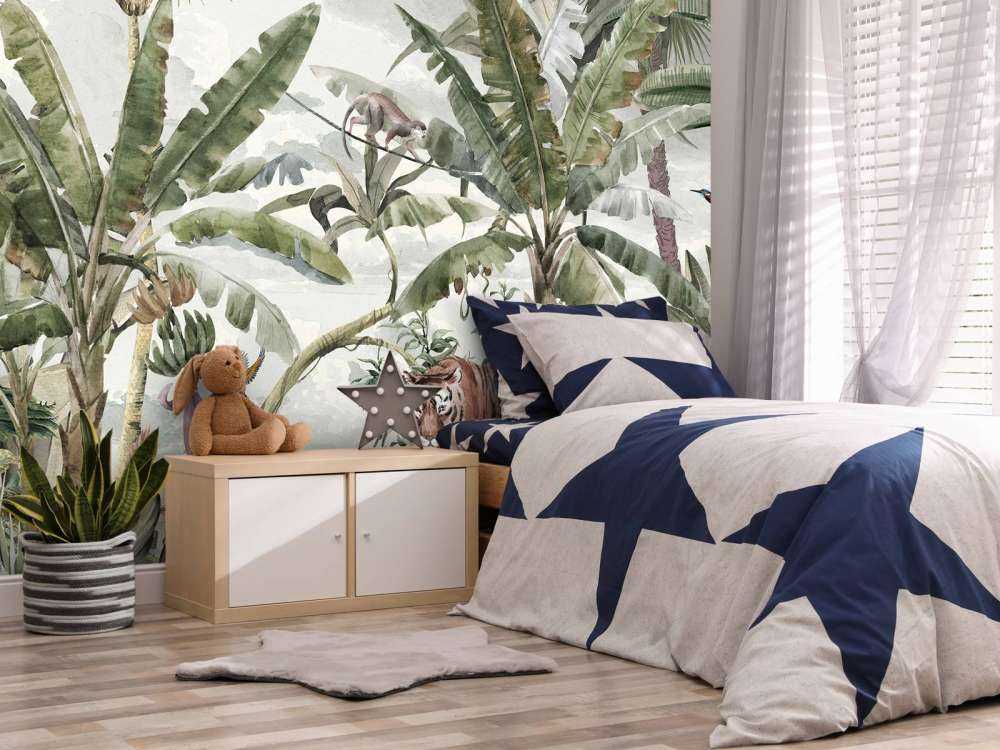 Disegno tropicale di foresta pluviale