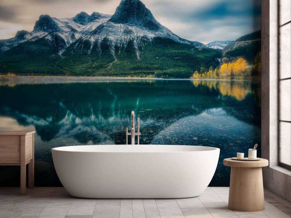 Autumn reflection in the water