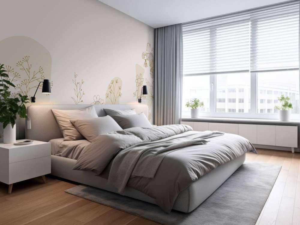 Campo di fiori alto beige e colori della natura