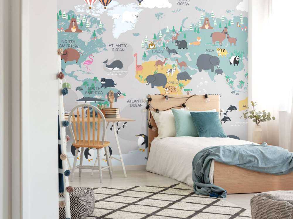 Mappa del mondo animale