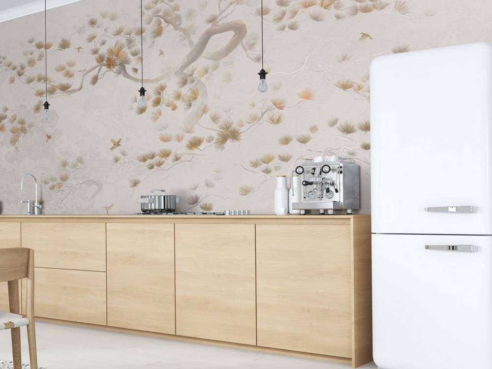 Arte dell'Albero in Fiore - Beige