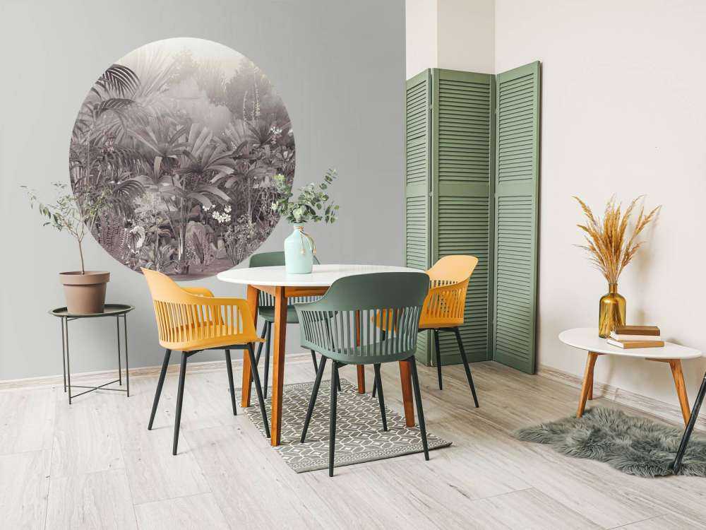 Mattina nel Giardino Tropicale Viola