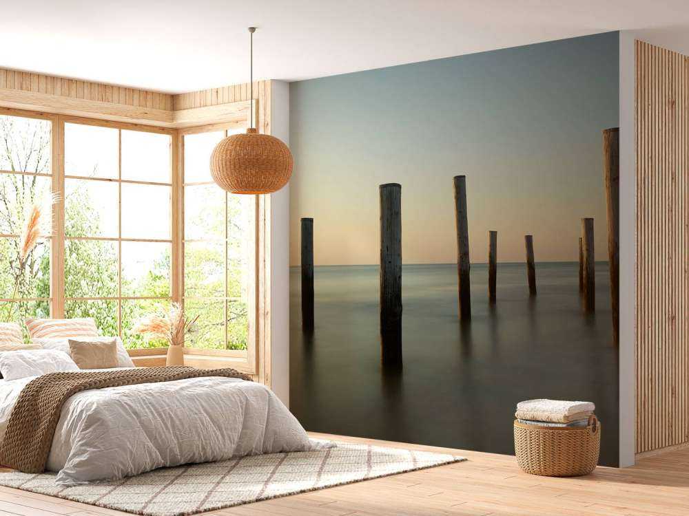 Posti spiaggia in legno