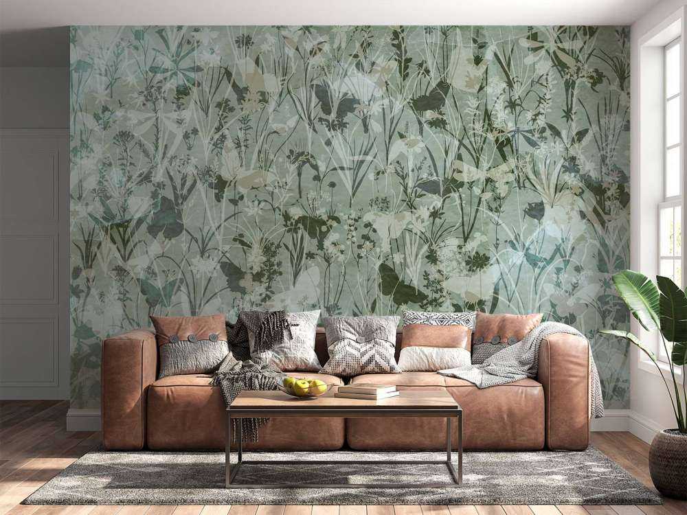 Herbals and Butterflies Double Silhuet 7