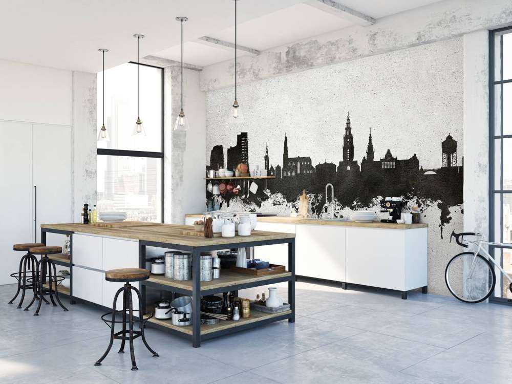 Acquerello skyline, Groninga