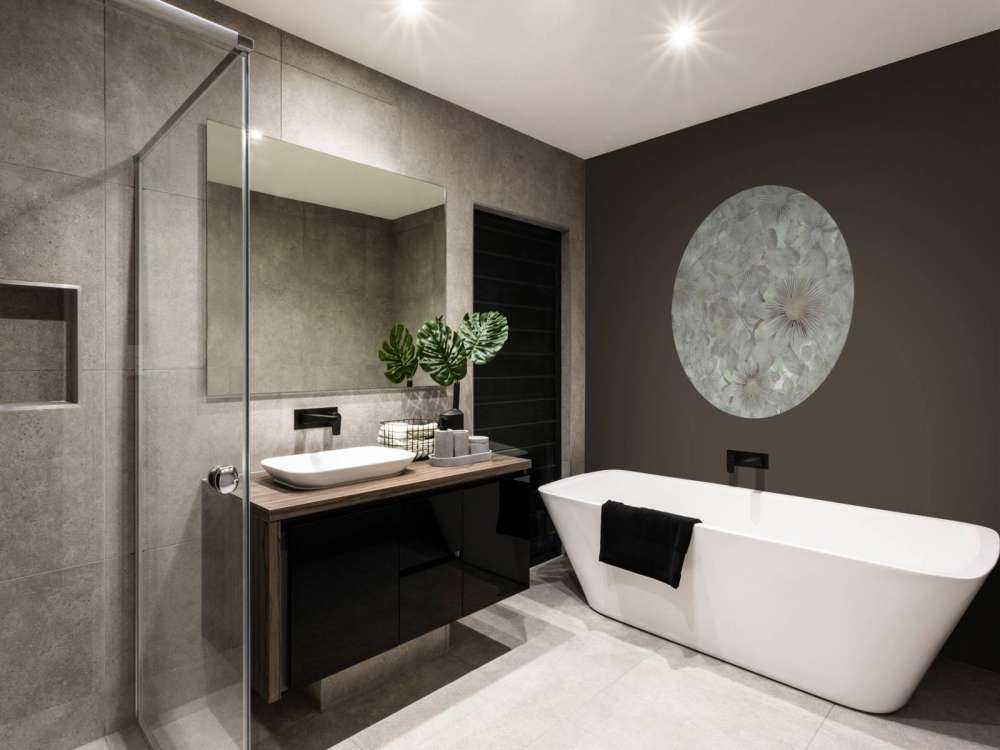 Eleganza Botanica Acquerello Grigio Nebbioso