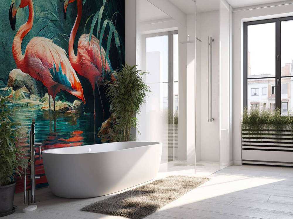 Risveglio dell'Oasi dei Fenicotteri