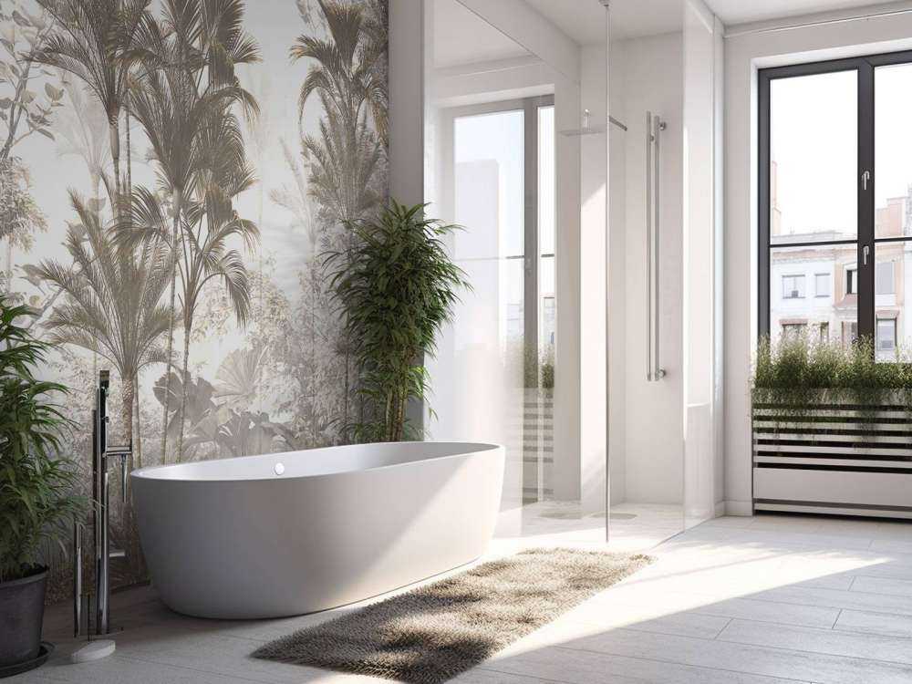 Luce del Sole attraverso le Palme