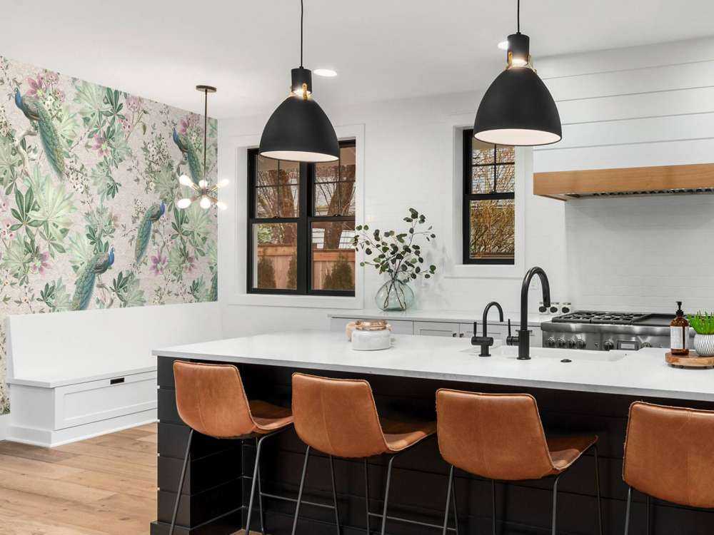 Pavoni da giardino vintage - crema