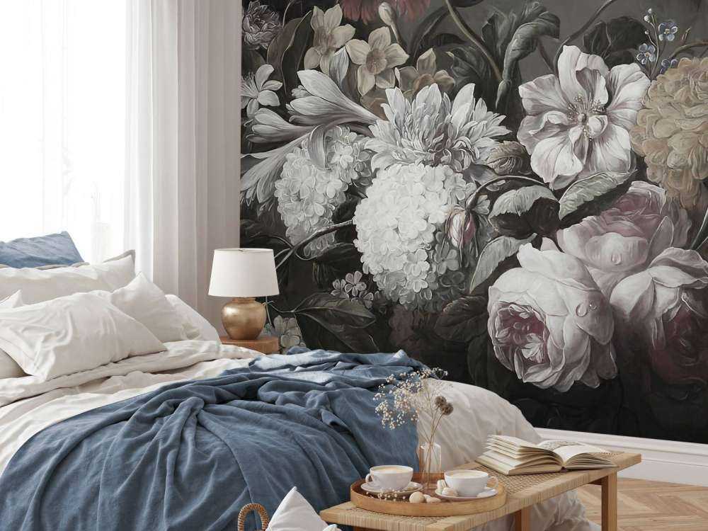 Bouquet con Papaveri e Crochi