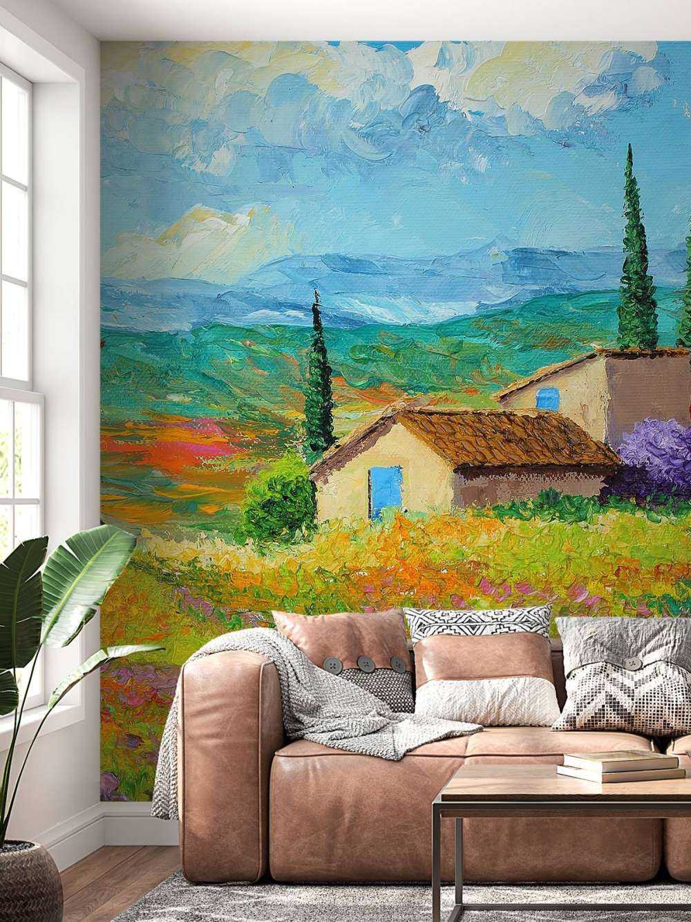 Provencal hilltop house