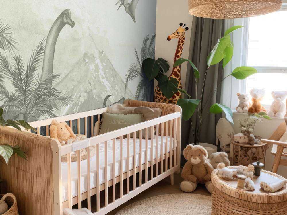 Vari dinosauri in verde