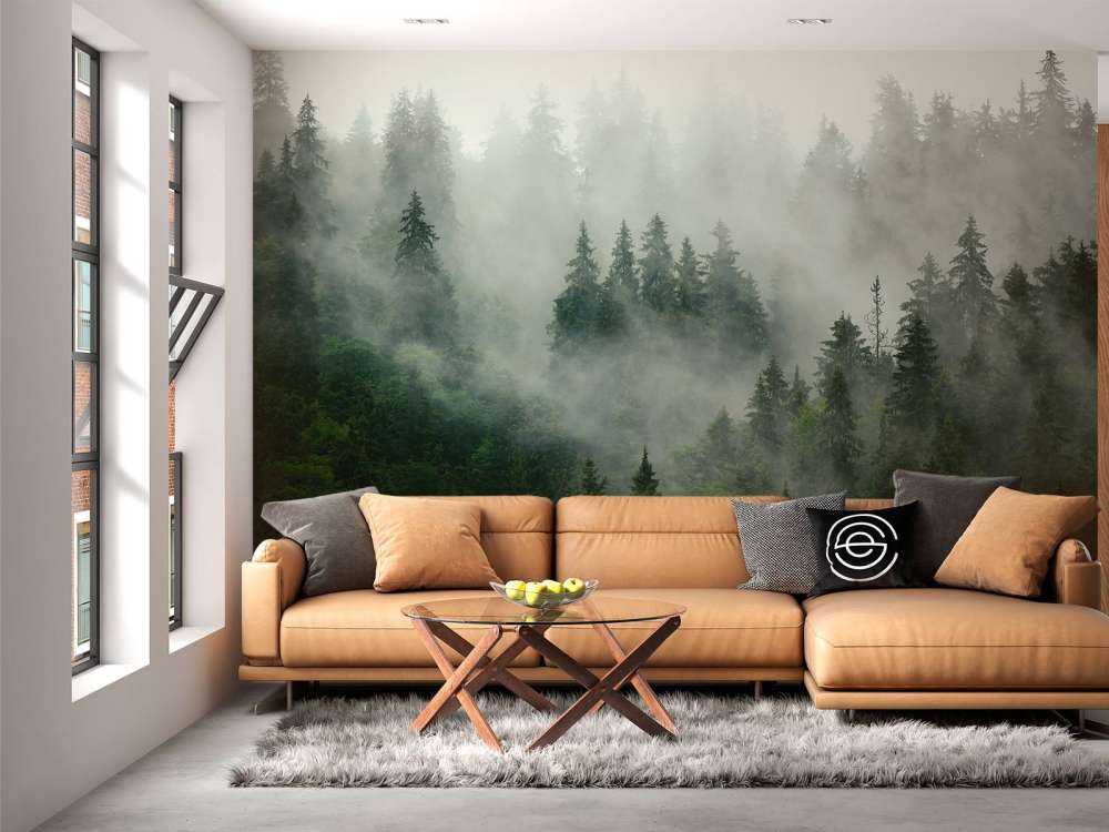 Foggy forest