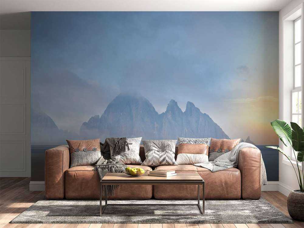 Isola rocciosa nel mare