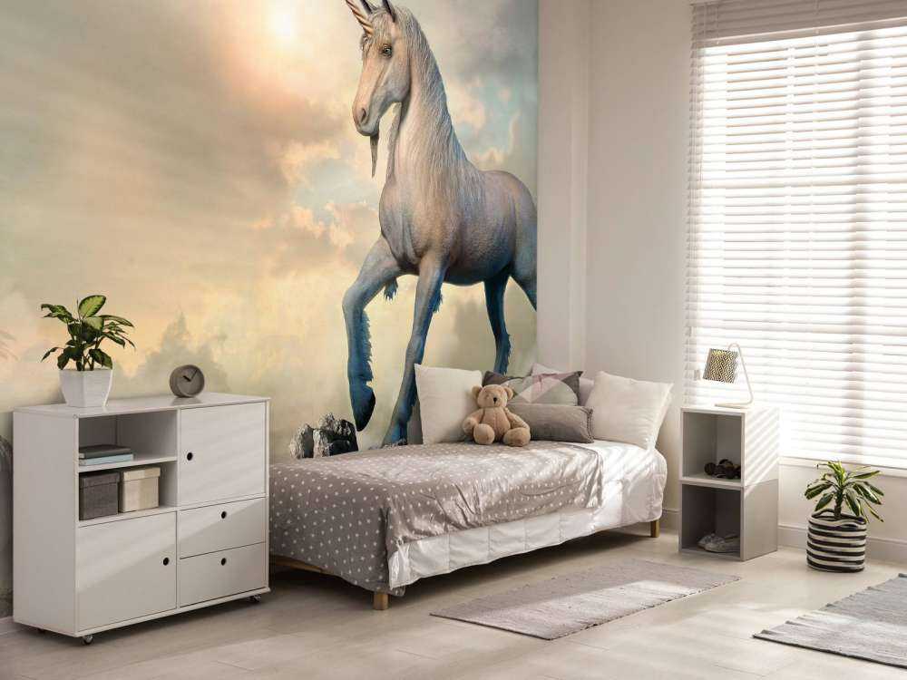 Unicorno sulle rocce