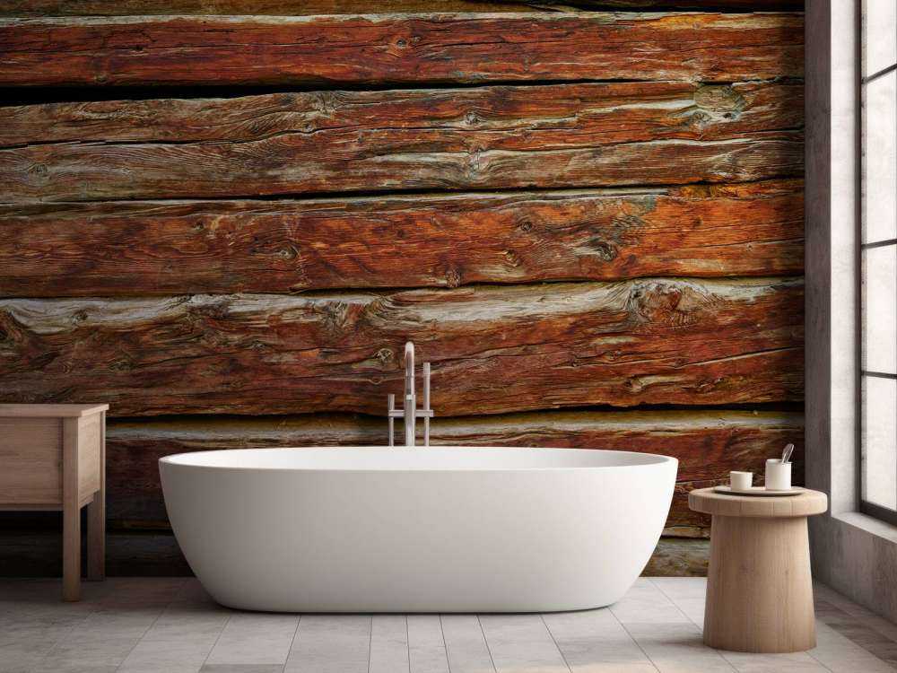 Assi di legno grezzo