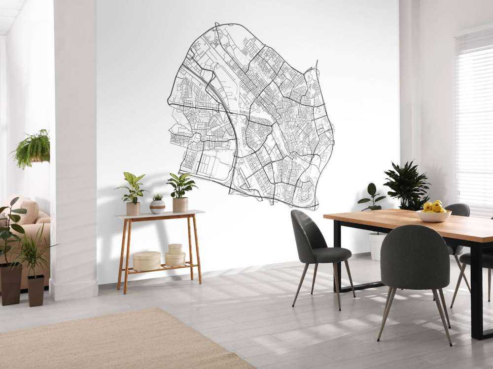 Mappa di Utrecht, bianco